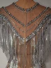 Load image into Gallery viewer, Tassels Stretch Long Dress