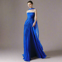 Load image into Gallery viewer, Strapless A Line Prom Dress