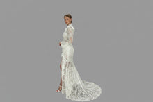 Load image into Gallery viewer, Vintage Lace Mermaid Dress