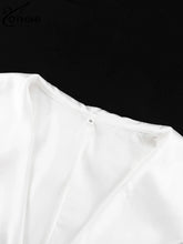 Load image into Gallery viewer, White Satin 2 Piece Set