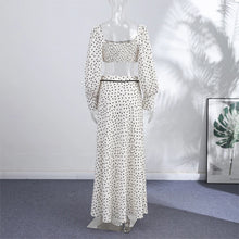 Load image into Gallery viewer, Bohemian Printed Shirt Skirt Suit