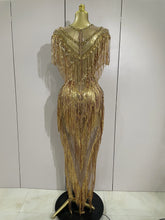 Load image into Gallery viewer, Luxury Sparkly Diamonds Tassels