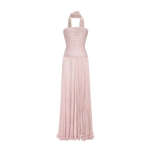Strapless A Line Prom Dress