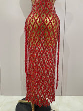 Load image into Gallery viewer, Mesh Two Piece Long Dress