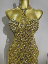 Load image into Gallery viewer, Mesh Two Piece Long Dress