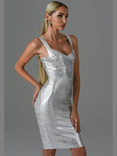 Load image into Gallery viewer, Classic Bronzing Bandage Dress