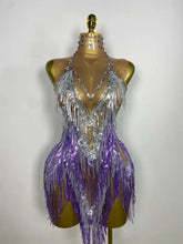 Load image into Gallery viewer, Evening Gowns Stretch Mesh Mini Dress