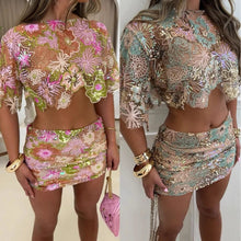 Load image into Gallery viewer, Embroidered Sequin