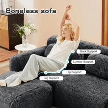 Load image into Gallery viewer, 114.7" Soft Plush Sofa Set