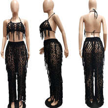 Load image into Gallery viewer, Beachwear crochet 2 Two Piece Dress Set