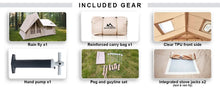 Load image into Gallery viewer, Tent House with Stove Jack