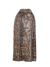 Load image into Gallery viewer, Leopard Print PU Leather Skirt