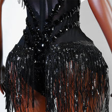 Load image into Gallery viewer, Rhinestone rhinestone Bodysuit