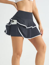 Load image into Gallery viewer, High Waist Color Block Skort