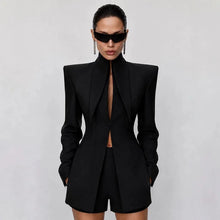 Load image into Gallery viewer, The Azure Étoile Blazer &amp; Shorts Set