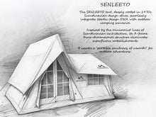 Load image into Gallery viewer, Tent House with Stove Jack