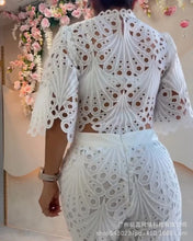 Load image into Gallery viewer, Lace Hollow Out Set