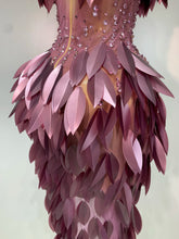 Load image into Gallery viewer, Sexy Mesh See Through Diamonds Bodycon Dress