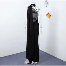 Load image into Gallery viewer, Elegant Ribbon Halter Dress Wom