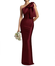 Load image into Gallery viewer, Elegant One Shoulder Mermaid Prom Dress