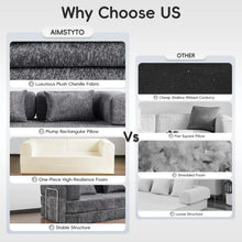 Load image into Gallery viewer, 5-in-1 Convertible Folding Sofa Bed