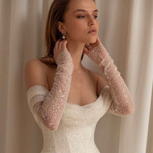 Load image into Gallery viewer, Bride Beading Off Shoulder Luxury