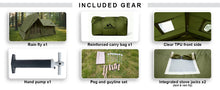 Load image into Gallery viewer, Tent House with Stove Jack