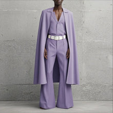 Load image into Gallery viewer, Men Sets Solid Color Lapel Long Sleeve Long Style