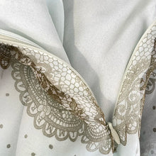 Load image into Gallery viewer, Pure Silk Mint Green Pearl  Skirt Set