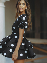 Load image into Gallery viewer, Short Sleeve Mini Dress
