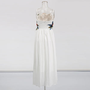High Wist Temperament Long Dress