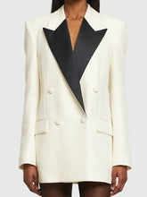 Load image into Gallery viewer, Color-block Slim Fit Blazer