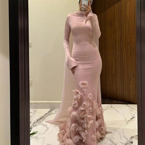 Floor-Length Evening Dress