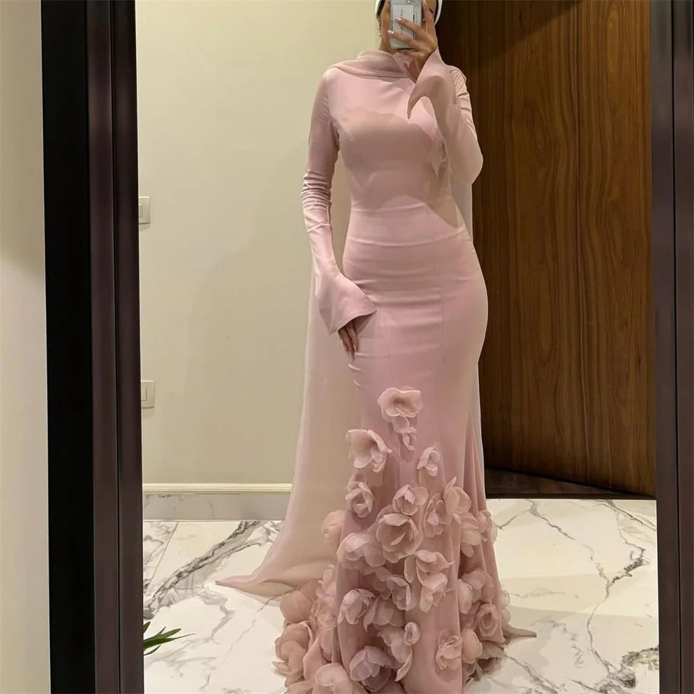 Floor-Length Evening Dress