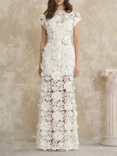 Load image into Gallery viewer, 3D Flowers Dress