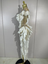 Load image into Gallery viewer, Pearl Transparent Mesh Long Dress