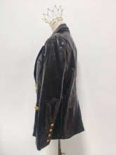 Load image into Gallery viewer, Patchwork Pockets Leather Jacket