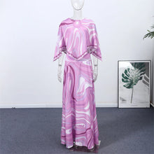 Load image into Gallery viewer, Bohemian Printed Shirt Skirt Suit