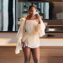 Load image into Gallery viewer, Pleated Mini Dress