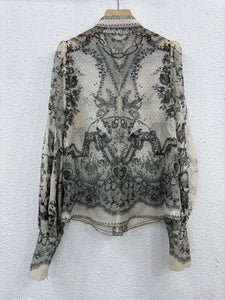 Vintage Chic Elegant Suit