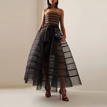 Load image into Gallery viewer, Custom Made High Street Ruffles Formal Party  Maxi Dress