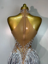 Load image into Gallery viewer, Sparkly Rhinestone Mesh Dress