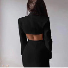 Load image into Gallery viewer, Elegant Blazer Solid Double Breasted