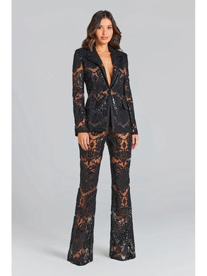 Designer Runway Suit Set