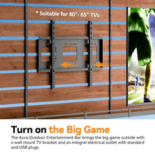 Load image into Gallery viewer, Modern Shade The Aura Cedar Wood Entertainment Bar