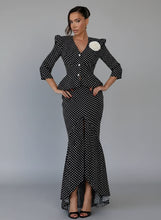 Load image into Gallery viewer, Bodycon Long Sleeve Shirt Set