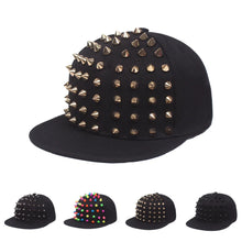 Load image into Gallery viewer, Rivet Flat Hat