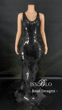 Load image into Gallery viewer, Metallic Luster Maxi Dress