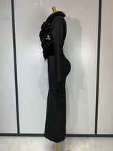 Load image into Gallery viewer, 3D Flower Sleeveless Bodycon Bandage Dress