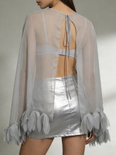 Load image into Gallery viewer, Lace Up Blouse